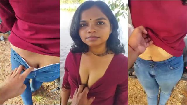 Cute Girlfriend Outdoor Fun With Boyfriend Mamakutty Online